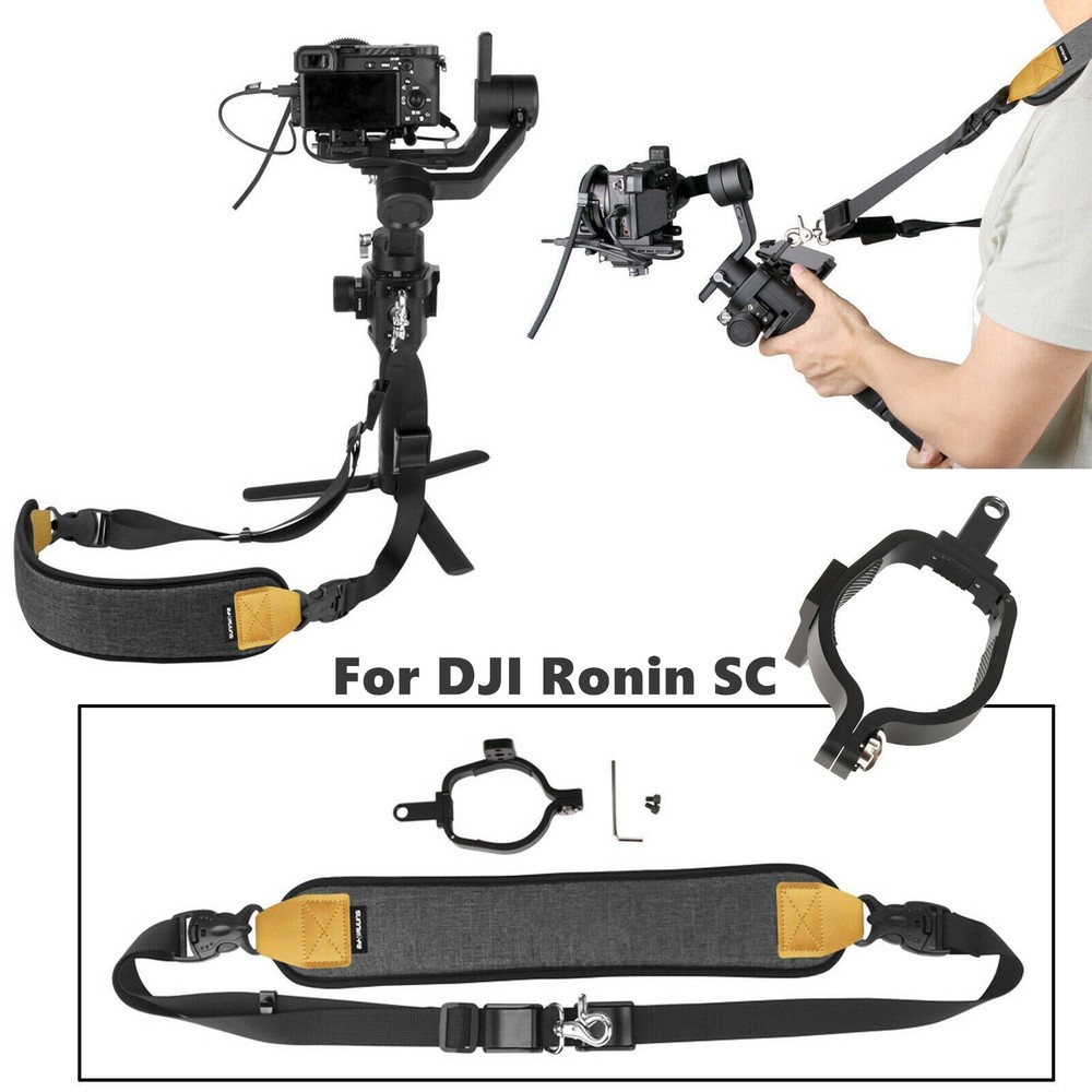 Handheld Gimbal Lanyard Locking Ring Neck Strap Shoulder Clip For DJI Ronin SC