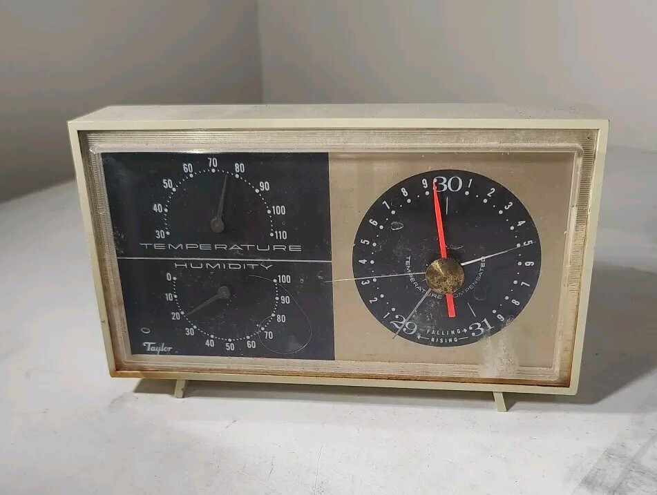 Temperature & Humidity Barometer: Taylor Instrument Co.