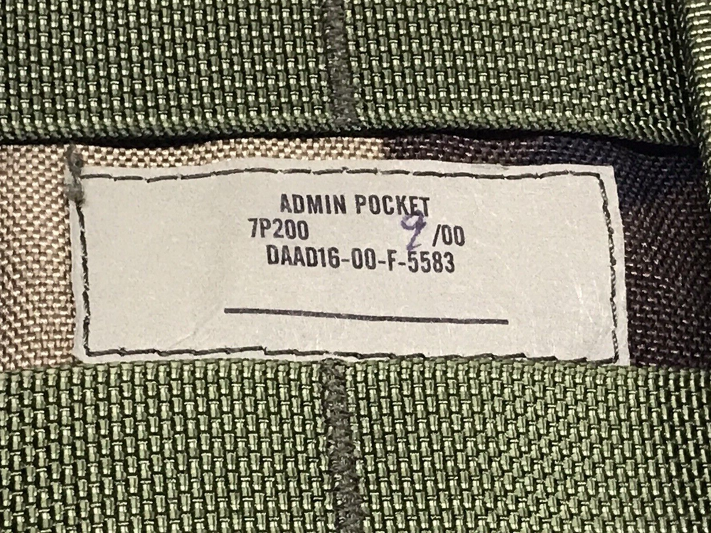 Woodland MOLLE Admin Pocket Resource Center