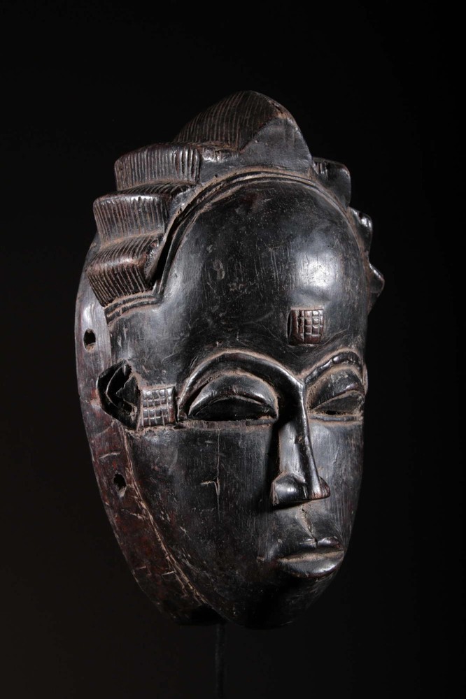 African Mask Baoulé 1900