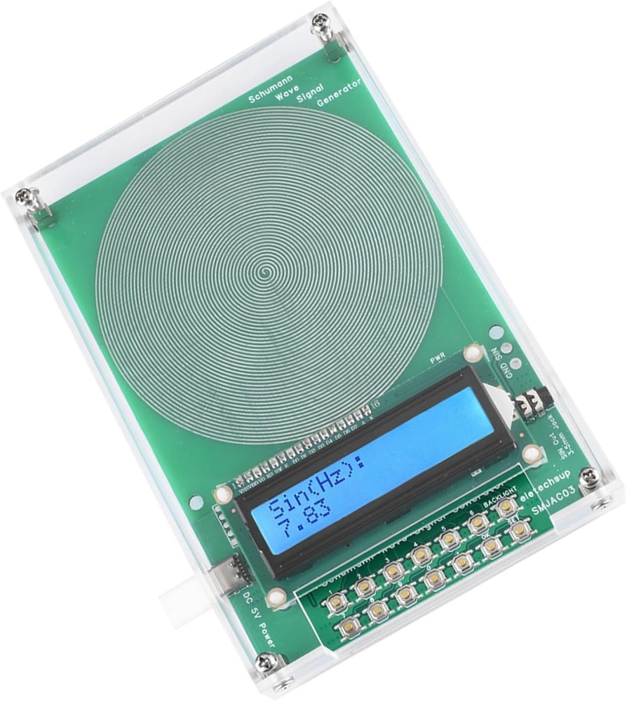 7.83Hz Adjustable Frequency Generator Resonance Generator 7.83Hz Stability Fr...