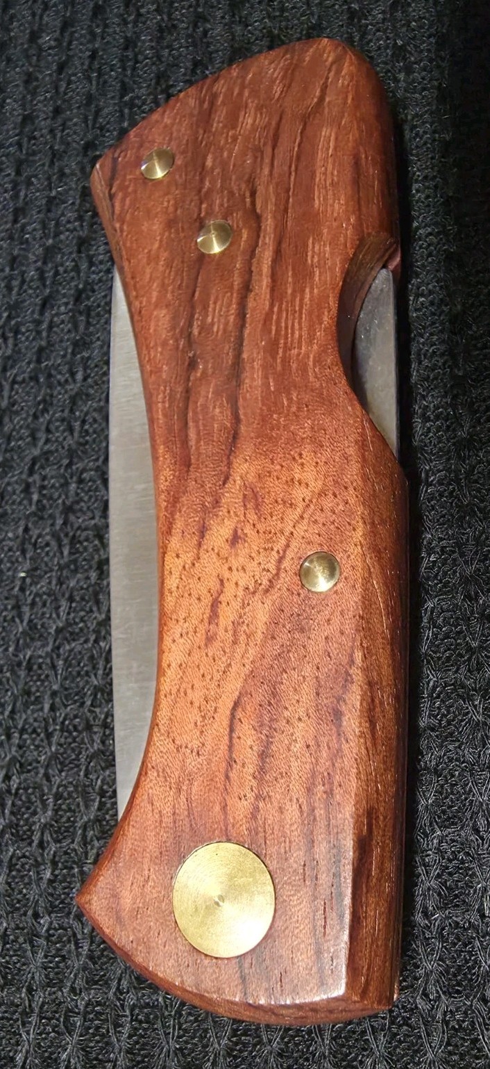 Estwing EKA Swede Wood Folding Pocket Knife Made In Sweden