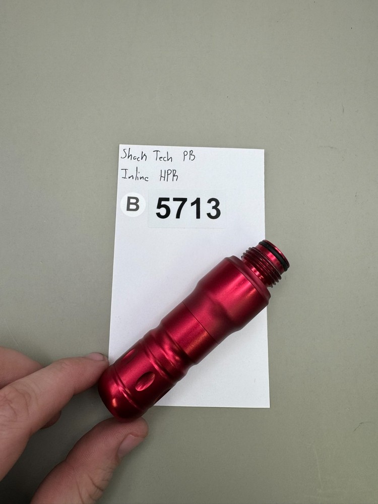 Shock Tech PB Inline HPR-Gloss Red