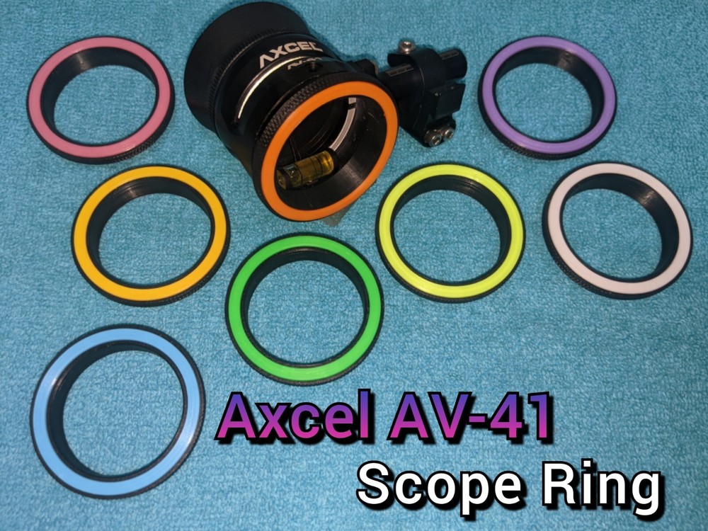 *** Fits Axcel AV41 Scopes *** Torque Ring Indicator - Peep Centering Ring