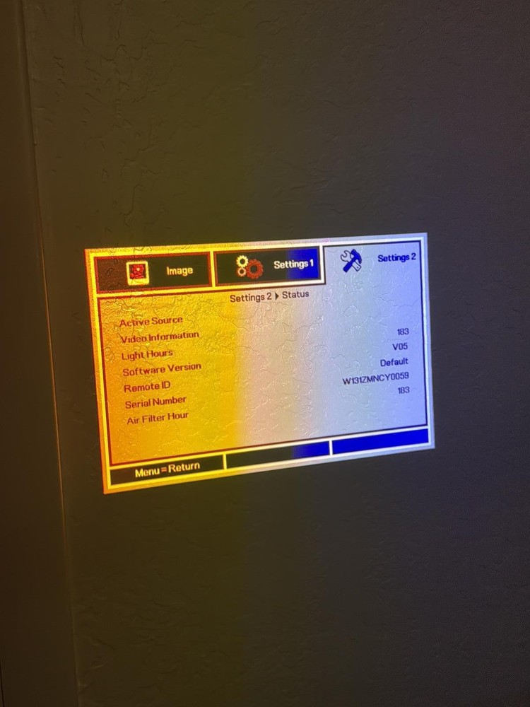 DIGITAL VISION E-VISION LASER 6500 ii DLP PROJECTOR WITH REMOTE CONTROL