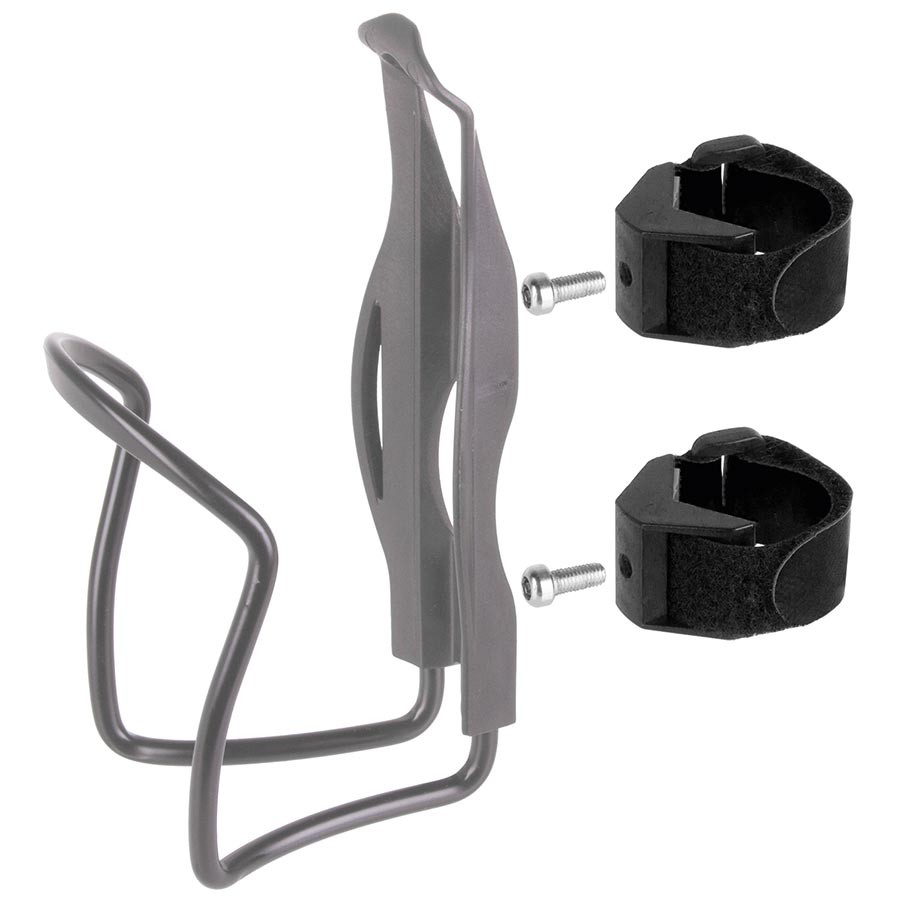 M-Wave ADA BC Flex 2 Bottle Cage Mount with Adjustable Hook and Loop Straps,