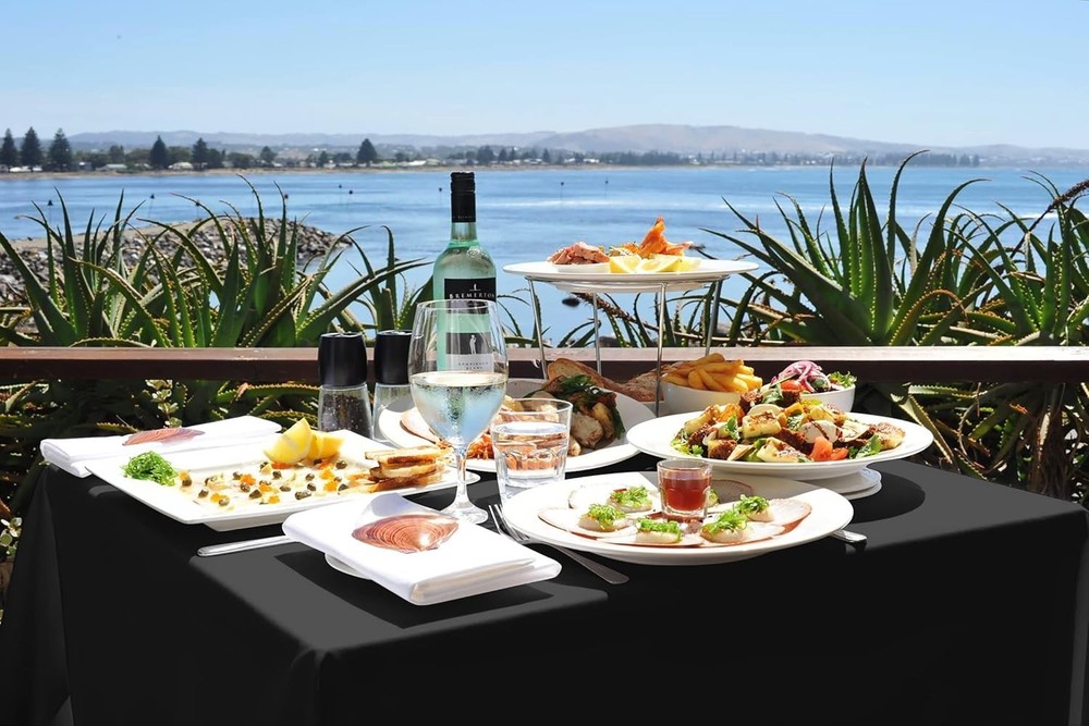 Stain Resistant Square Tablecloth Set