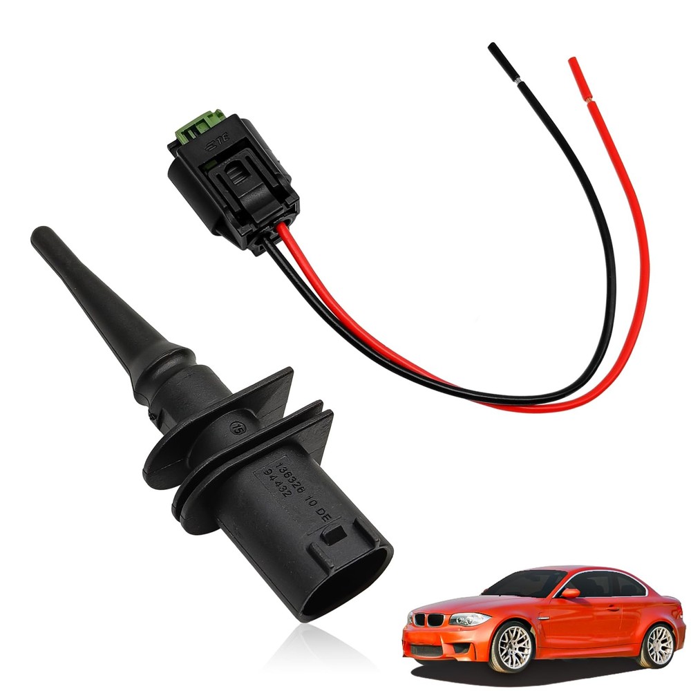 Outside Ambient Air Temperature Temp Sensor - Connector Pigtail Plug...