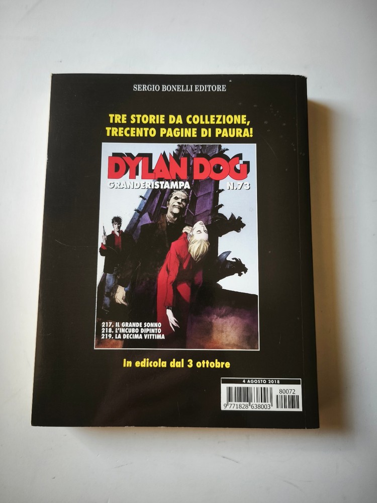 dylan dog large reprint 72 bonelli