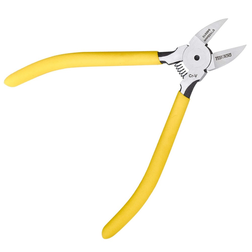 DOWELL Micro Wire Cutter Diagonal Flush Cutters 6 Inch Precision Side Cutters...