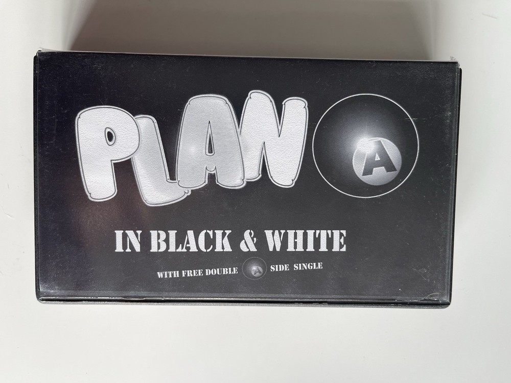 Plan A in Black & White VHS Tape