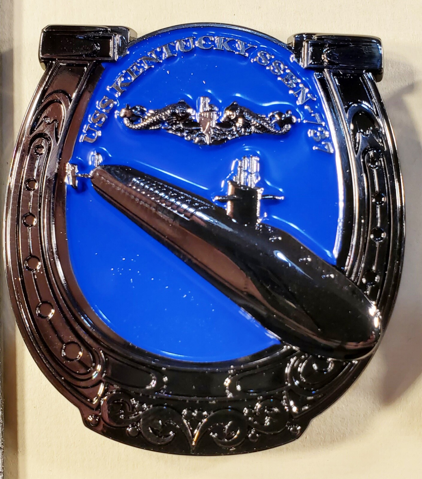 USS Kentucky SSBN-737 Submarine challenge Coin US Navy Challenge Coin O 2.0" 129