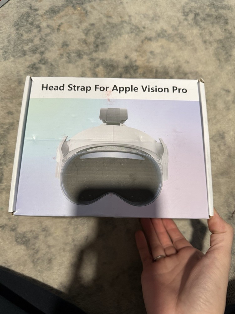 Head Strap Pressure-Reducing for Apple Vision Pro Suitable Different Head Shapes