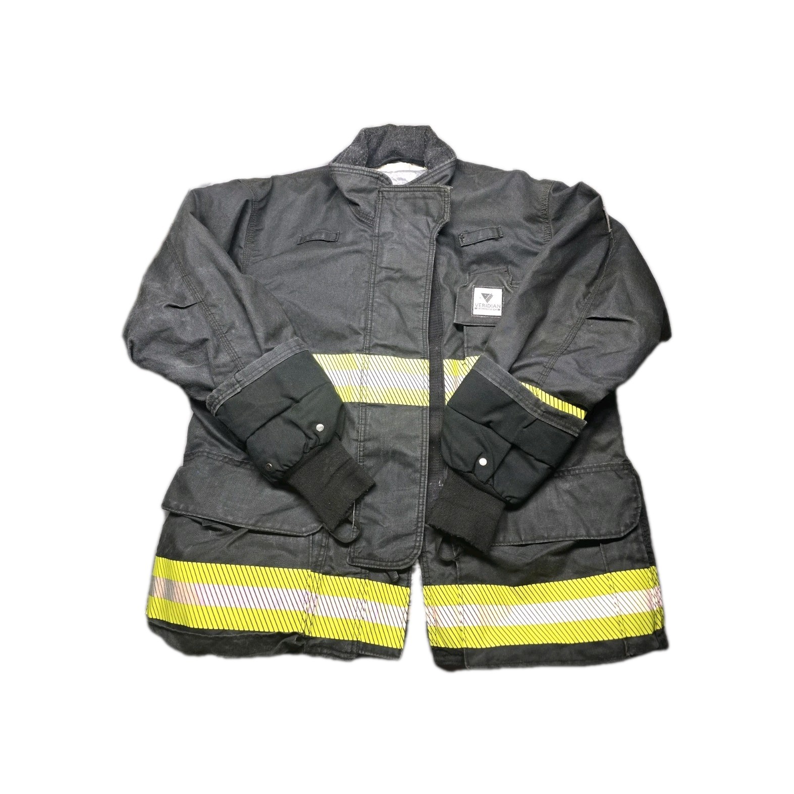 Veridian Firefighter Turnout Coat 46L Large Long NFPA Bunker Gear Fire Jacket