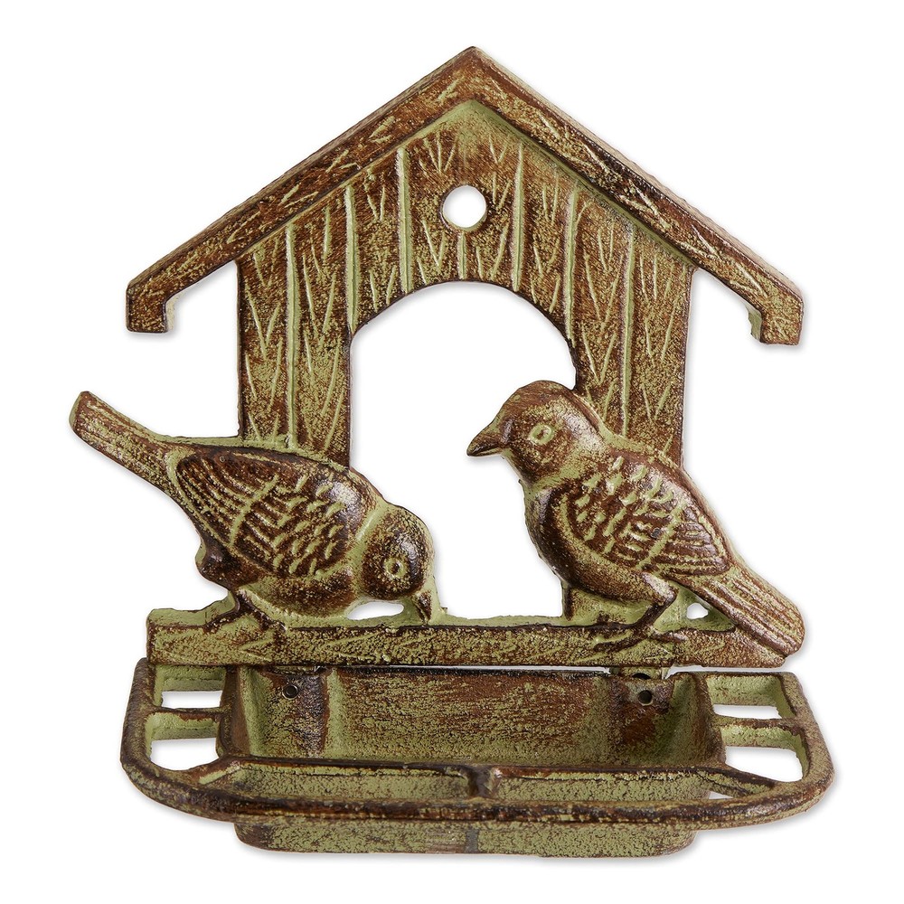 Accent Plus Wall Mounted Cast Iron Bird Feeder