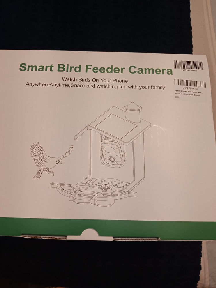 Smart Bird Feeder Camera Model FB-A01 Smart Bird Feeder