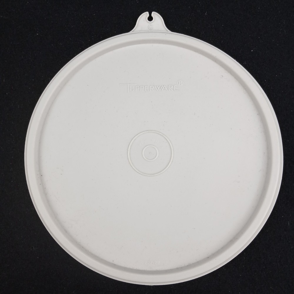 Tupperware Replacement Lid 227 Light Gray Fits C Base