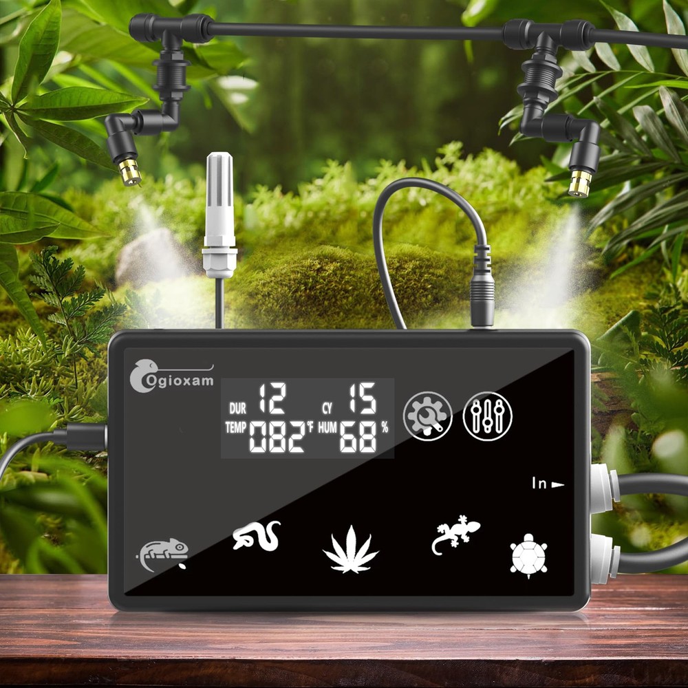 Automatic Reptile Mister System, Reptile Humidifiers Misting System