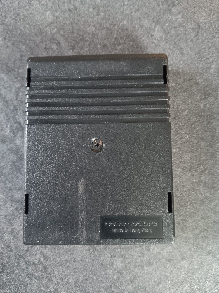 Commodore 64 Tooth Invaders Compiter Game Cartridge Tested/Works