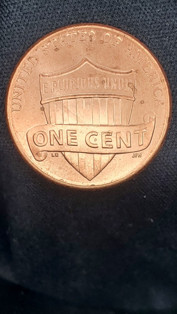 2020 Lincoln Cent Strike Through Error Obverse!