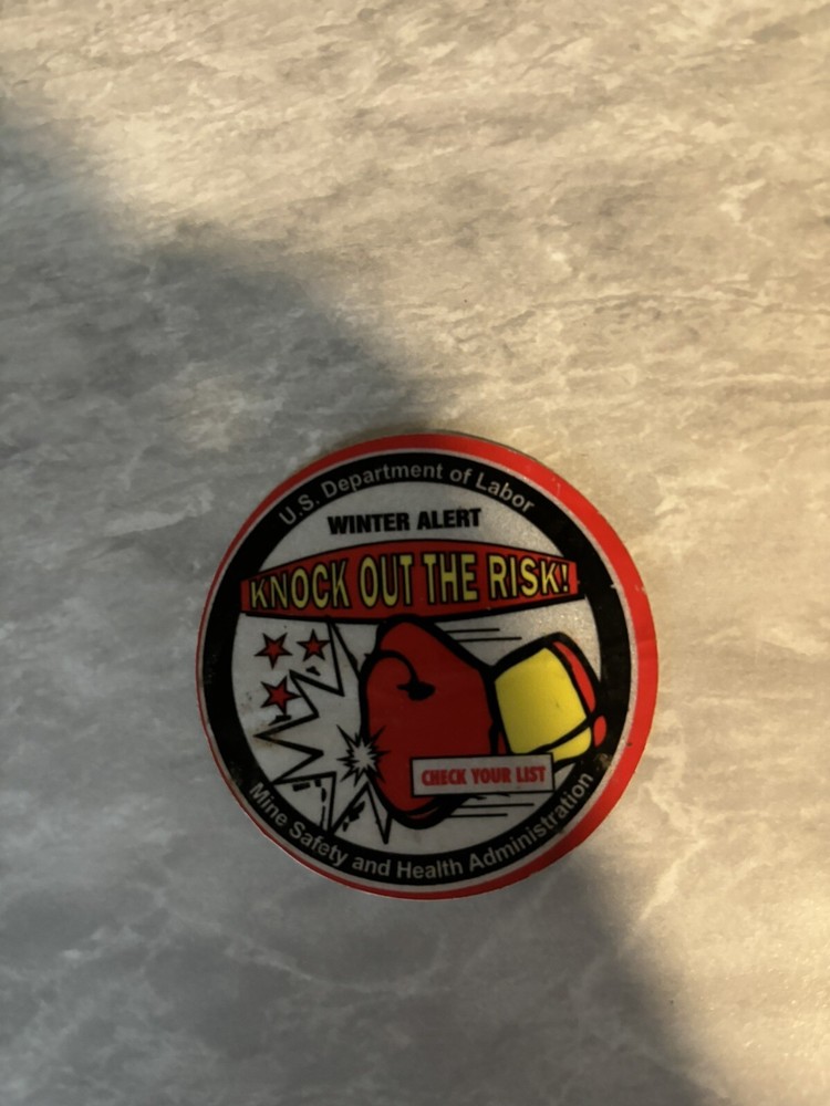 Coal Mining  Sticker Nice Vendor