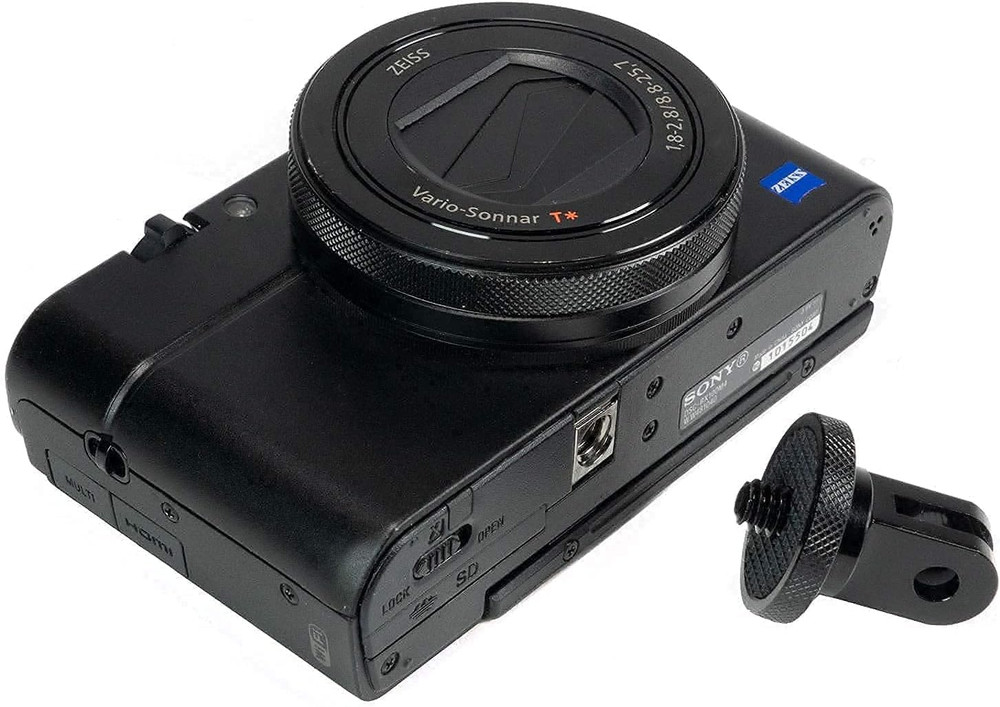 Aluminum Camera Tripod Adapter 1/4"-20 Conversion Adapter Mounts Compatible With