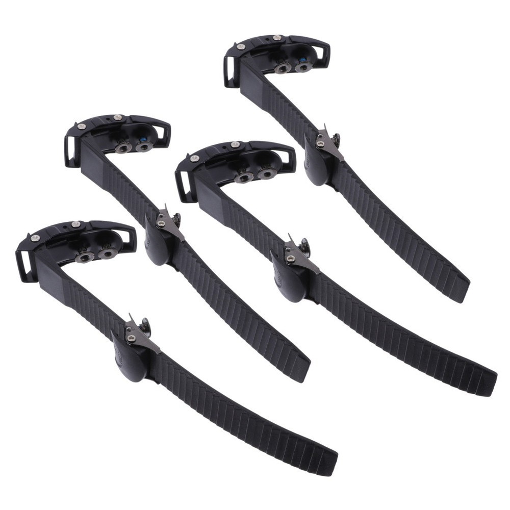 4 Pcs Roller Skates Buckle Straps Inline Part Nylon Snowboard Binding Accessory