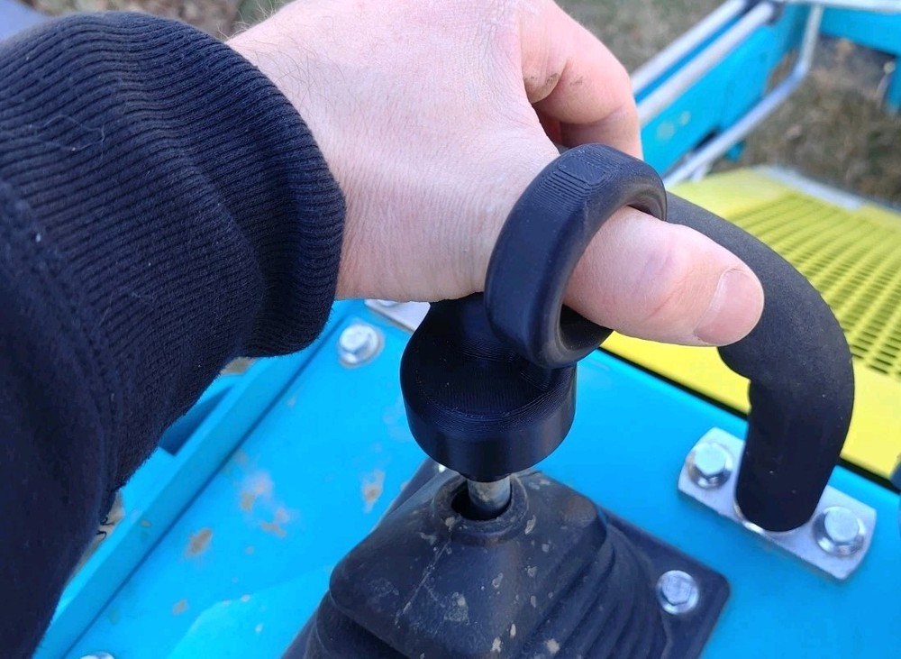 Mini Skid Steer Excavator Ergonomic Joystick Controls Levers Knobs