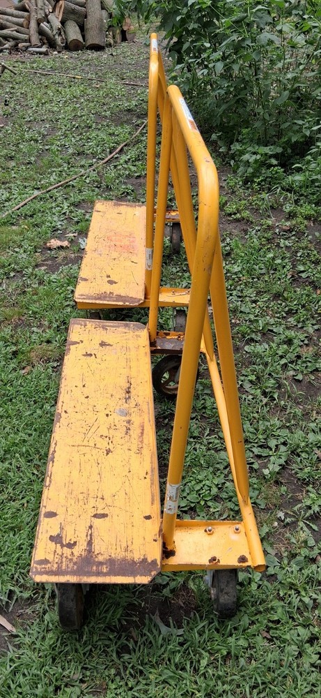 Two Heavy Duty Panel Carts