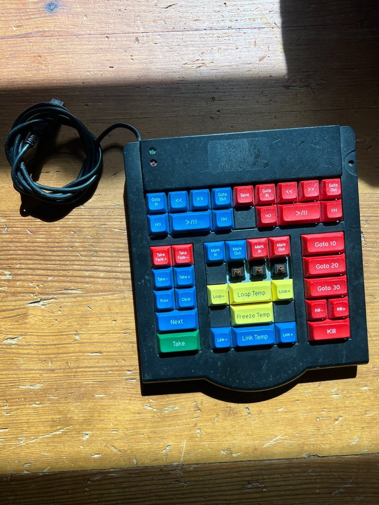 DT Videolabs 40 Key PlaybackPro Plus USB Controller For PlaybackPro Plus 3.x
