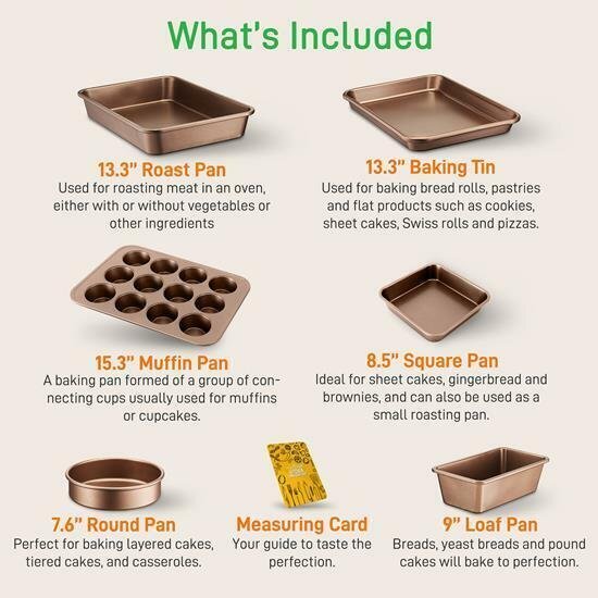 nutrichef NCCW20S High qualified Basic Kitchen Cookware Set, Non-Stick 20-Piece