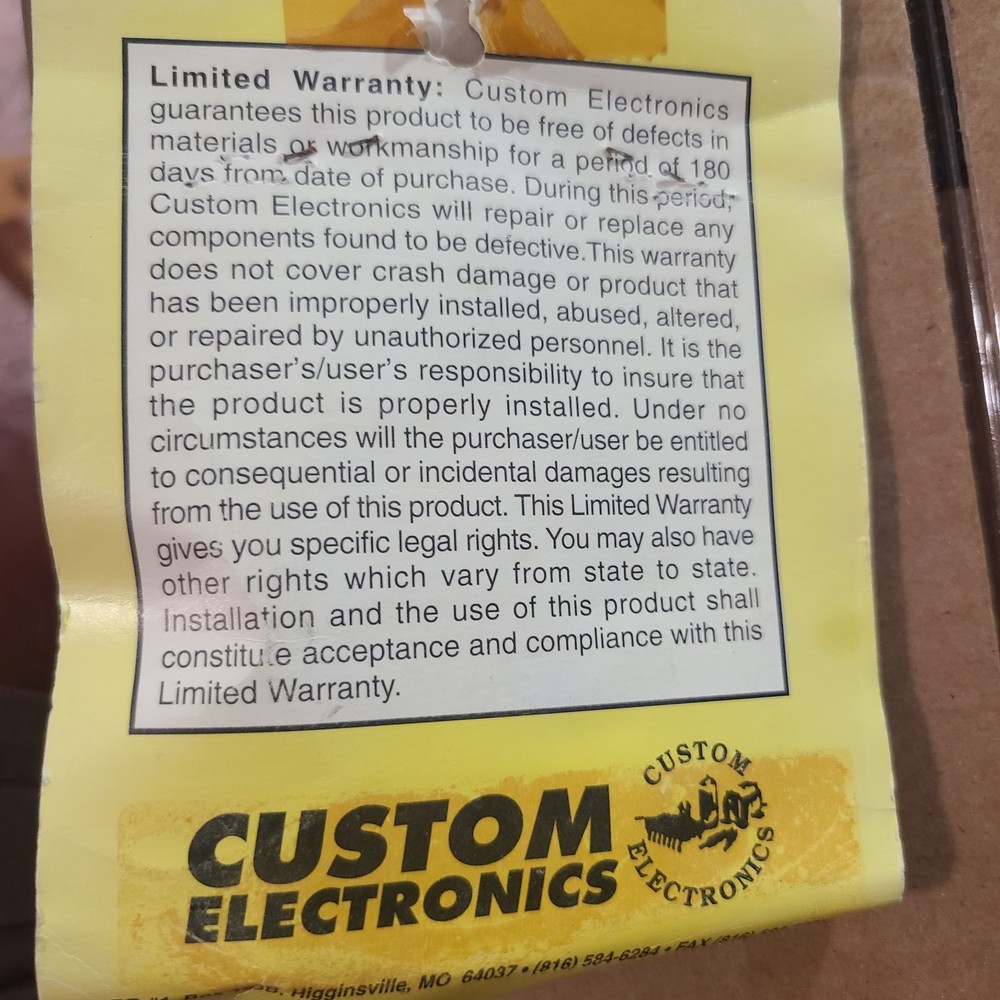 CUSTOM ELECTRONICS Charge Mate Cel 1370 NEW Old Stock