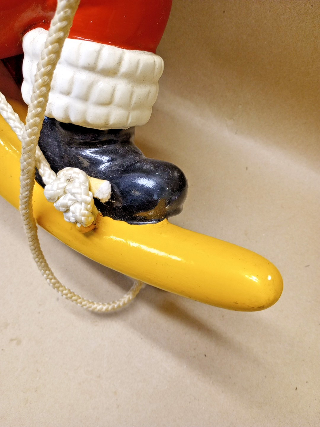 Vintage 1987 Barthelmess Inc - Santa Claus Sleeping on The Moon ~ Christmas RARE