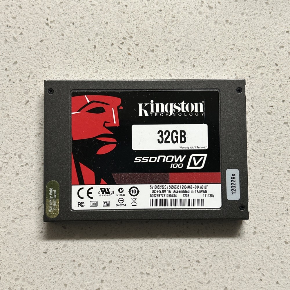 Kingston SSD V100 SATA 32GB  Solid State Drive