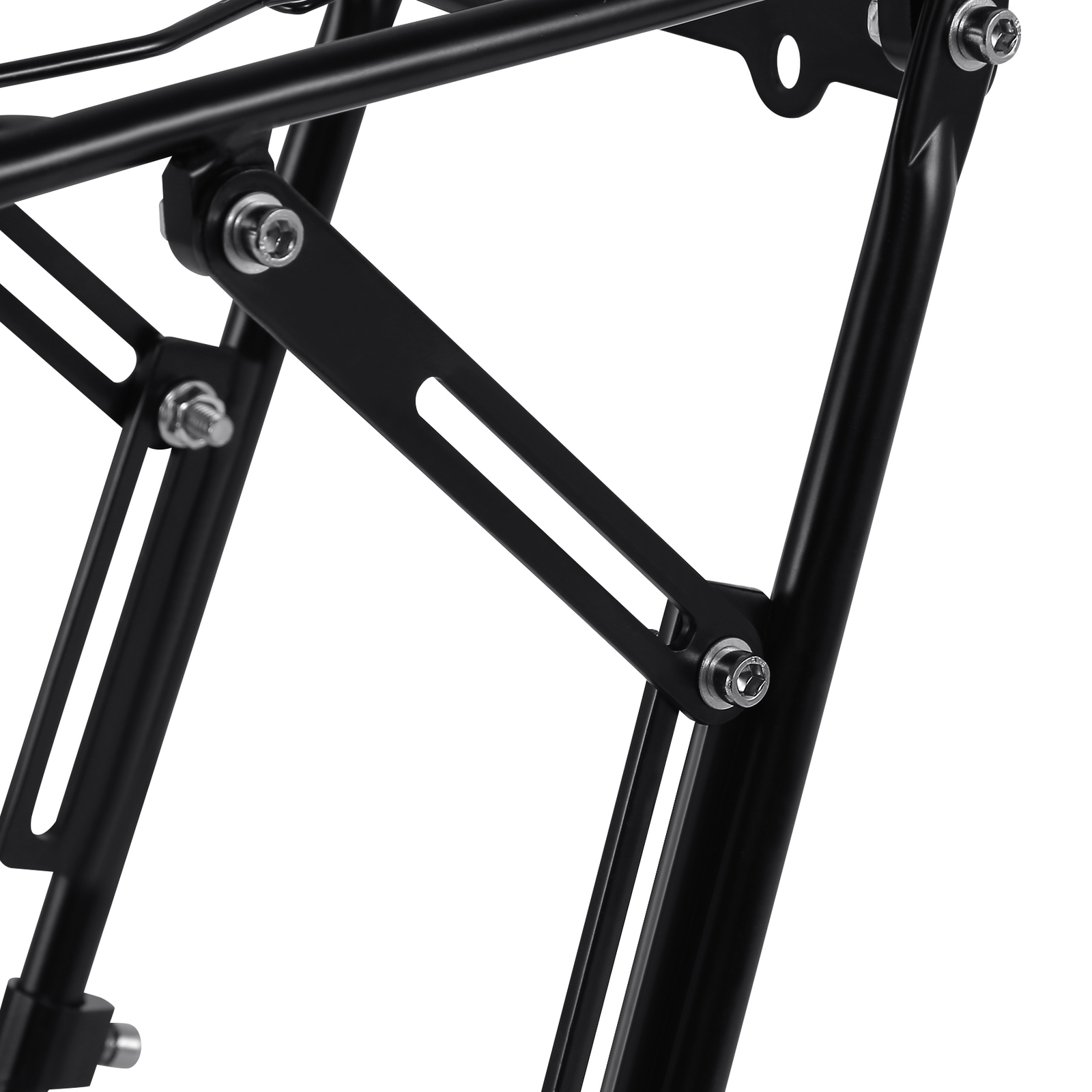 Rear Bike Rack Cargo Rack Alloy Luggage Carrier Bicycle 110 Lbs Capacity Holder