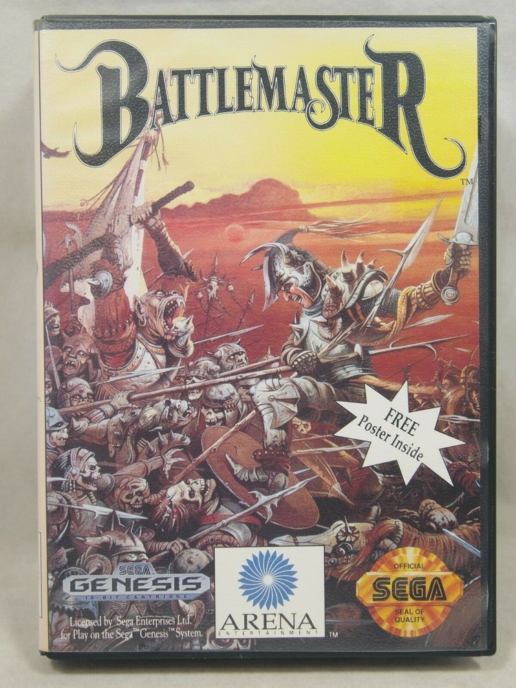 Battle Master Case (SEGA Genesis) Authentic BOX ONLY