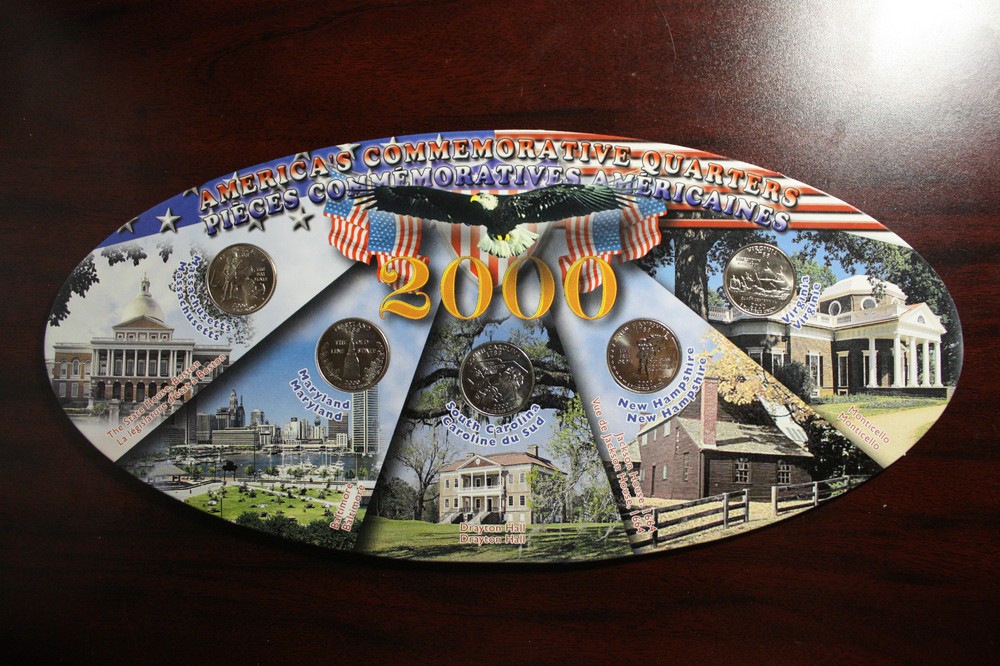 2000 US State Quarter Set, American's Commemorative Quarters
