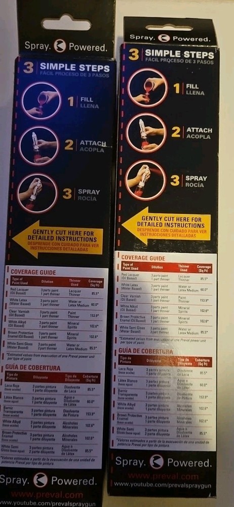 Preval amazing spray systems