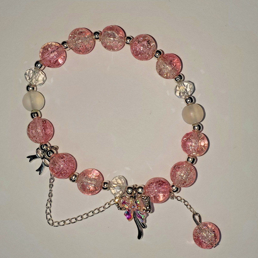 Hand crafted artisan unique gemstone bracelet