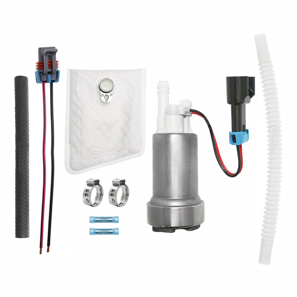 GENUINE WALBRO/TI F90000295 535LPH High Performance E85 Fuel Pump + QFS Kit