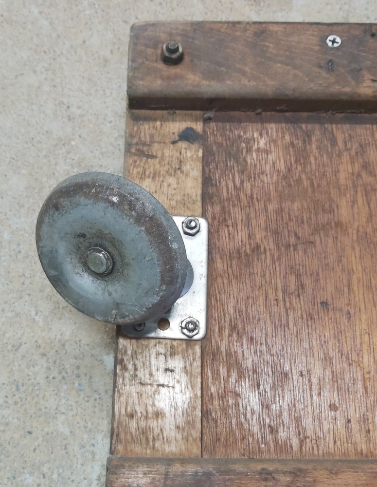 Vtg Mac Tools Wooden Creeper Dolly