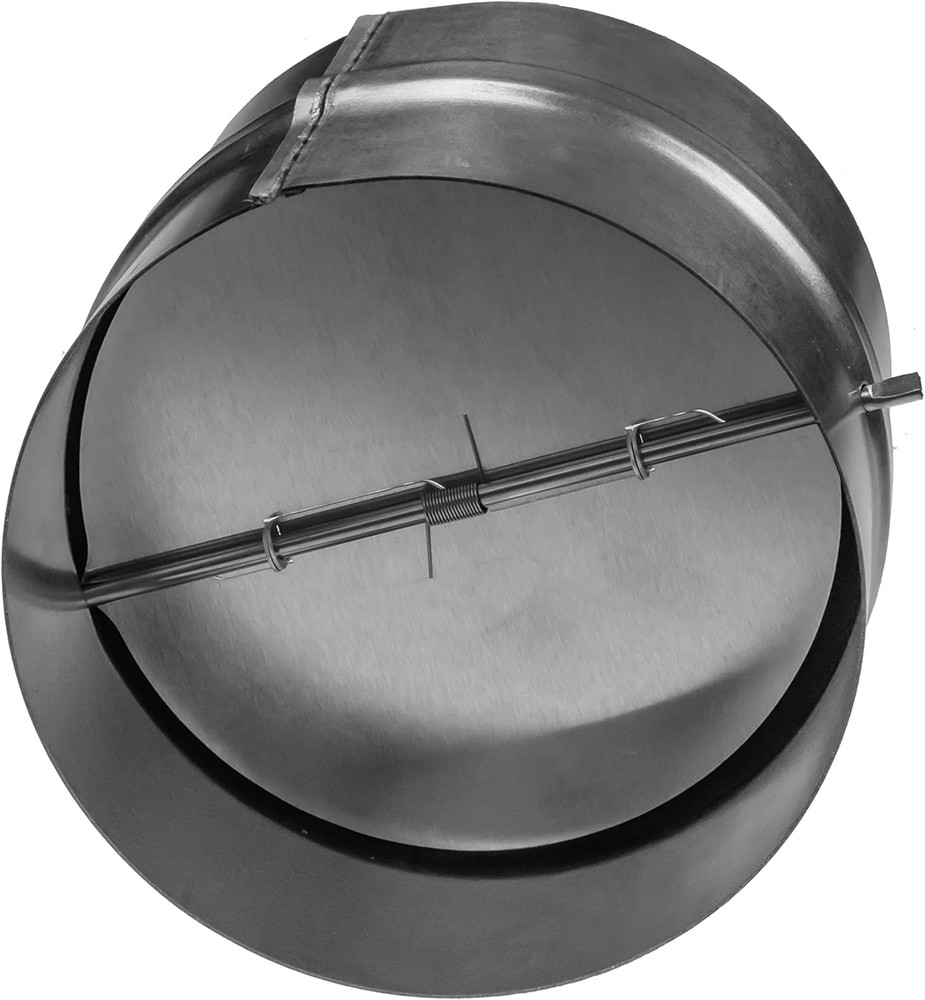 Draft Blocker 5'' Inch - Backdraft Damper - Draft Stopper - Backflow Preventer -