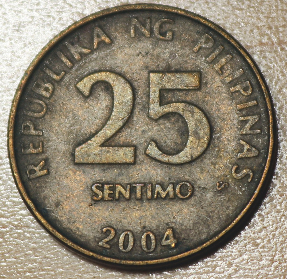 2004 Philippines 25 Sentimos
