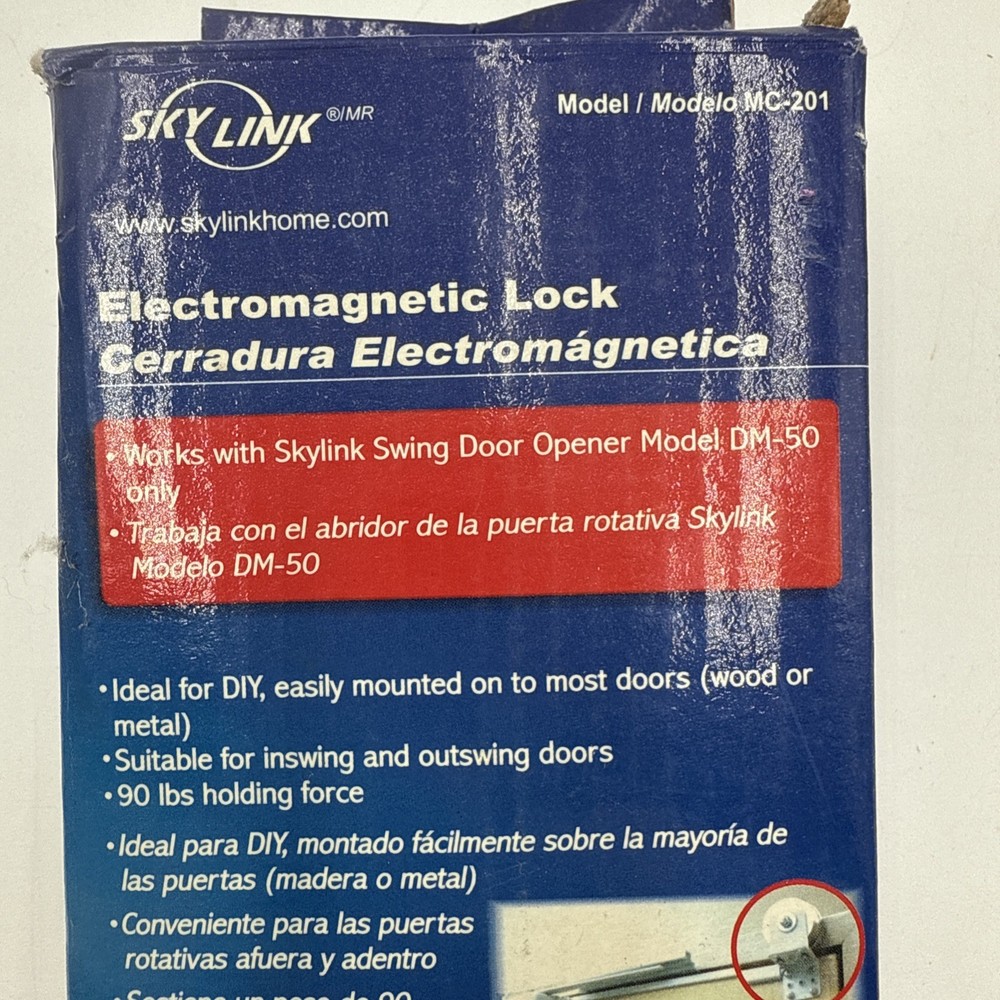 Skylink Electromagnetic Lock Model MC-201-Open Box