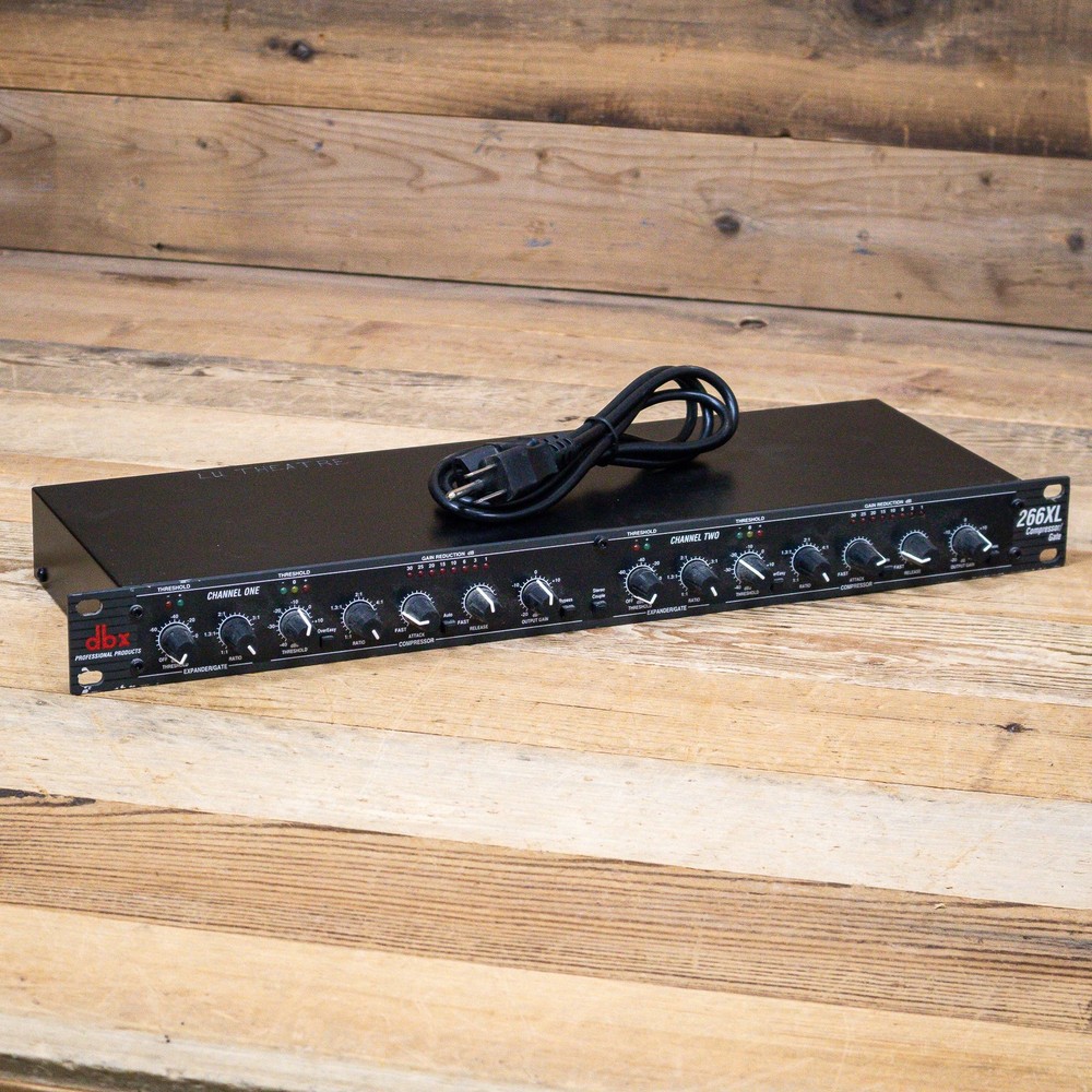 DBX 266XL Stereo Compressor/Limiter 2-Channel Dynamics Processor U272267