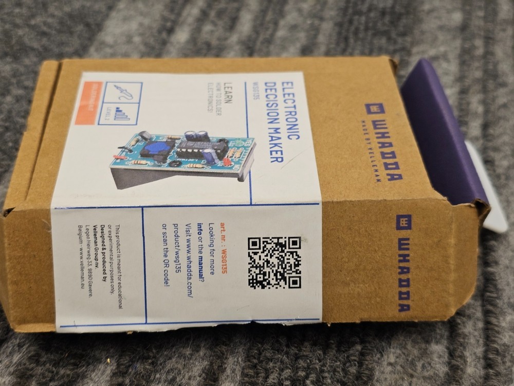 Whadda WSG135 ELECTRONIC DECISION MAKER ASSEMBLY