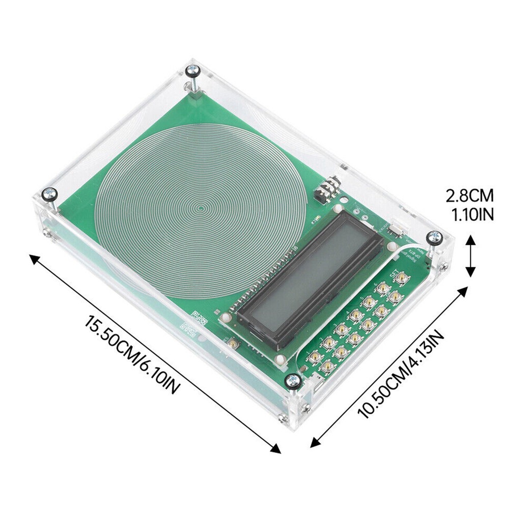Adjustable 0.1HZ-30KHZ Schumann Wave Frequency Pulse Generator Multi-mode US