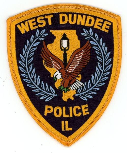 ILLINOIS IL WEST DUNDEE POLICE NICE SHOULDER PATCH SHERIFF