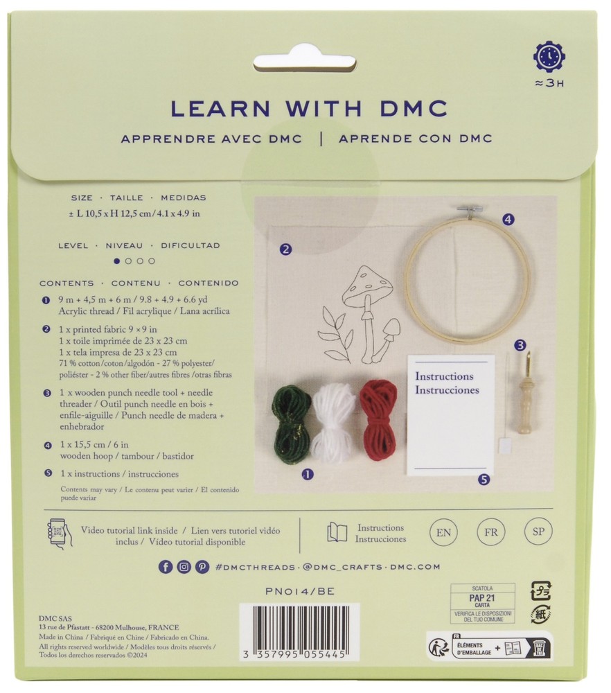 DMC Starter Kit-Punch Needle