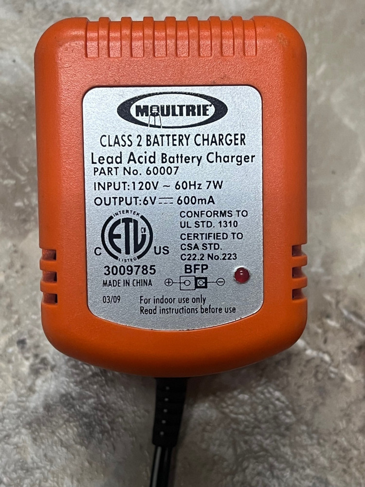 Moultrie 60007 charger